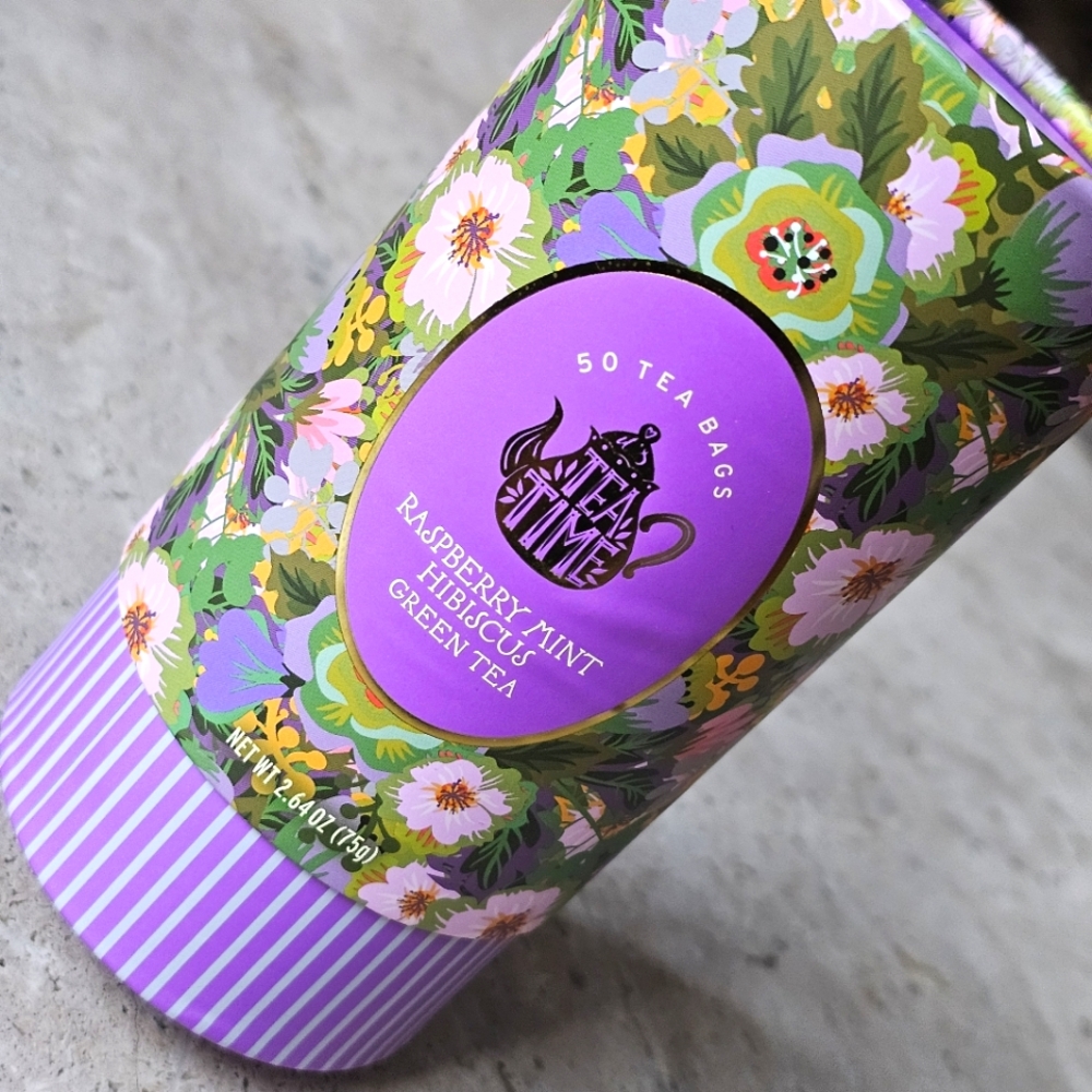 Tea Time Raspberry Mint Hibiscus Green Tea